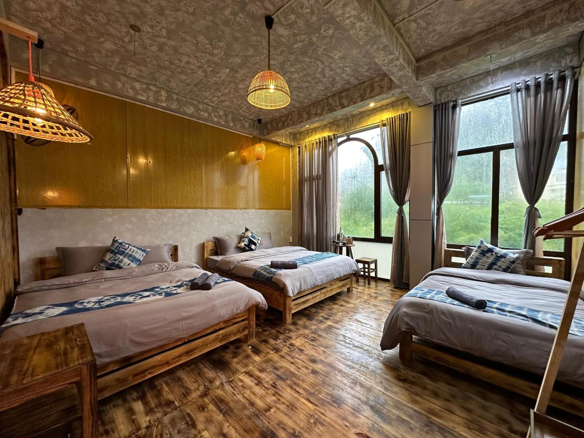 Khoi Homestay And Restaurant Loung Co Exterior foto