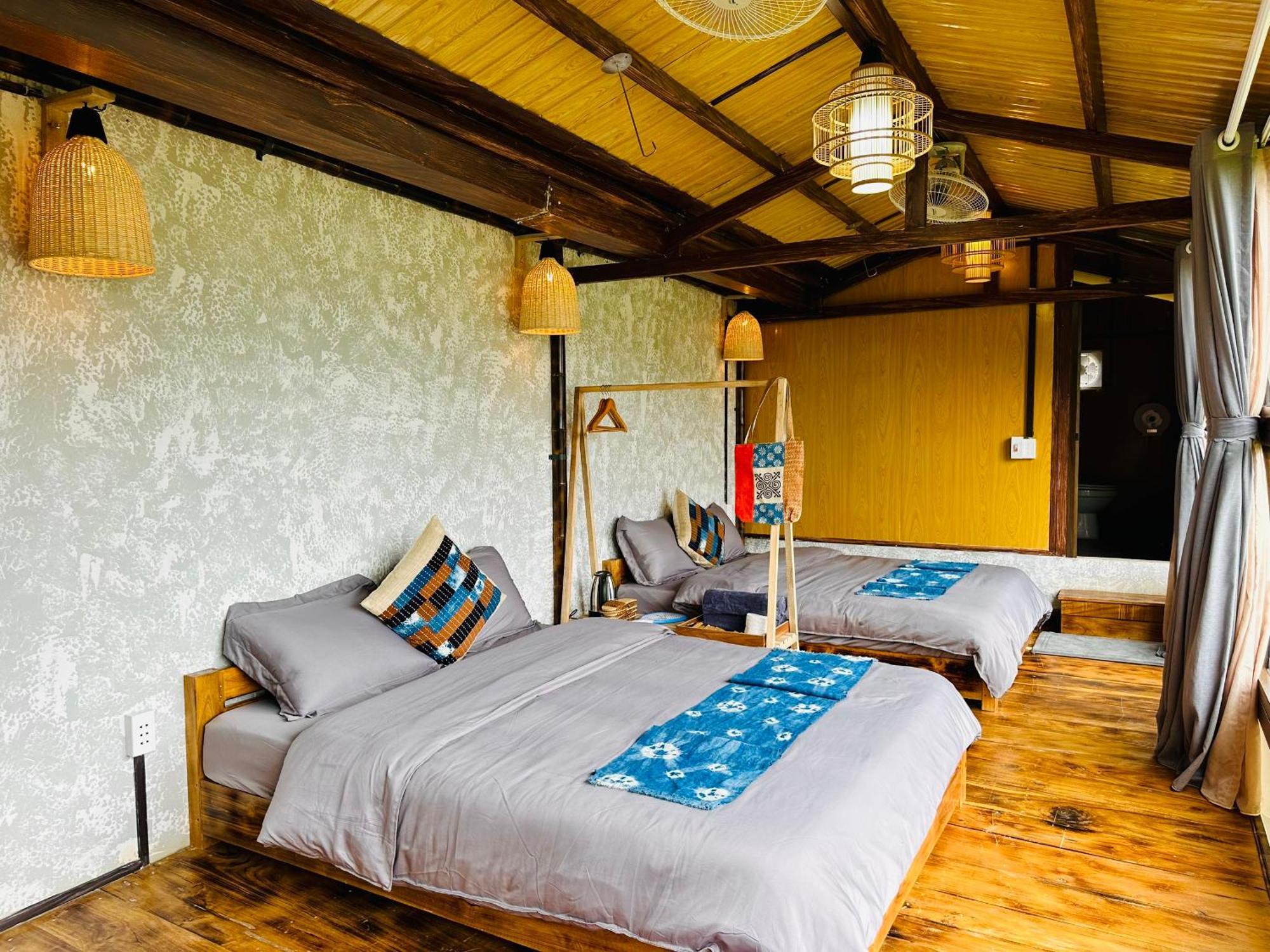 Khoi Homestay And Restaurant Loung Co Exterior foto